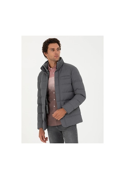 Cacharel Erkek Hakim Yaka Basic Mont G051sz0ms.000.1691793.vr046 Gri