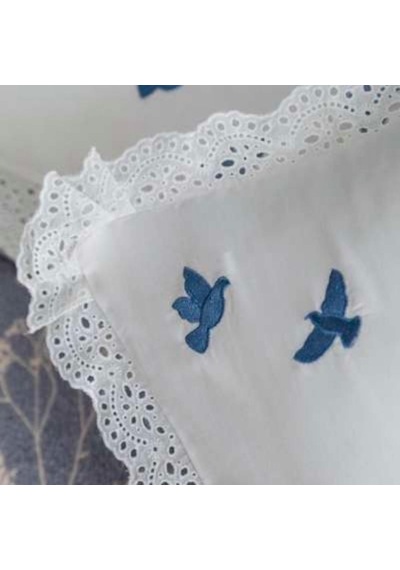 Apricitas Home Albatros Timeless Prime Set Çift Kişilik Nevresim Takımı İndigo