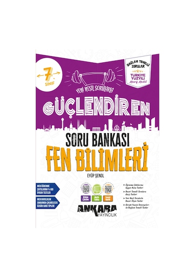 Ankara 2027 7. Sınıf Fen Bilimleri Güçlendiren Soru Bankası Maarif Model