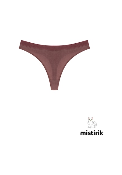 Paulo Model Fitilli Tanga Slip Iz Belli Etmez Külot Mürdüm Renk Mürdüm