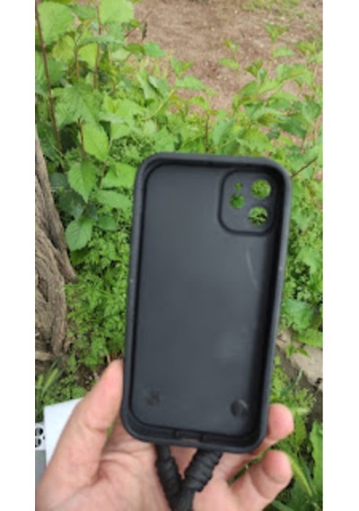 Apple Uyumlu iPhone 11 Renklı Darbe Korumalı Bileklikli Kılıf