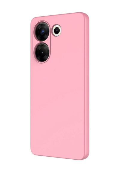 Noktaks - Tecno Uyumlu Tecno Camon 20 Pro 4g - Kılıf İçi Kadife Koruyucu Mara Lansman Kapak - Pembe