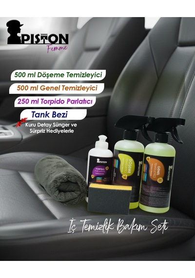 Araç İç Bakım Set 1 Adet