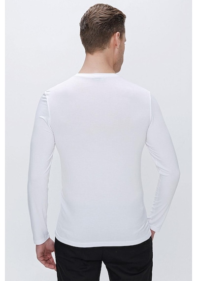 Efor Ts 842 Beyaz Spor T-shirt Beyaz