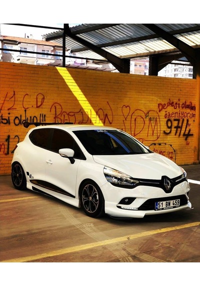 Clio 4 Ön Tampon Eki (2018..)----fibersan Tuning