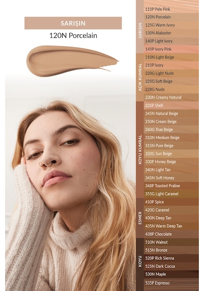 Avon Power Stay Mat Fondöten 120N Porcelain