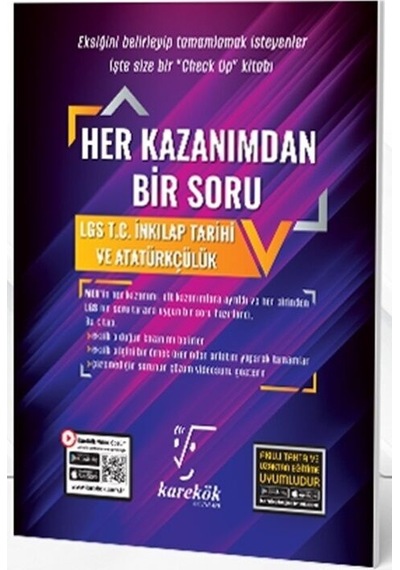Karekök Lgs Tc İnkılap Tarihi Ve Atatürkçülük Her Kazanımdan Bir Soru Karekök Yayınları