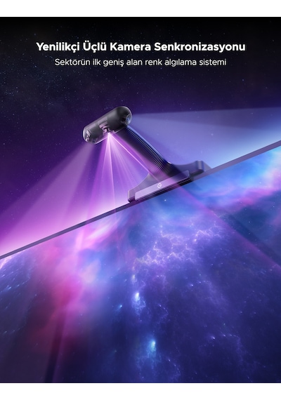 Govee 3S Pro Tv Arkası LED Şerit Ambiyans Aydınlatma, Tv Renk Senkronizasyonu 75-85 Inç Tv'ler ile Uyumludur