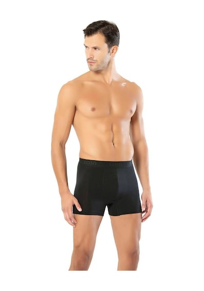 6 Adet Kota Erkek Modal Boxer 1010 Siyah