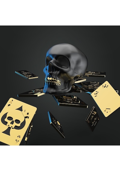 Metalmorphose Skull Anahtarlık