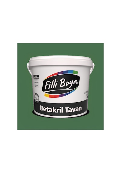 Betakril Tavan 10 Kg Mat Beyaz Tavan Boyası Beyaz 10 L