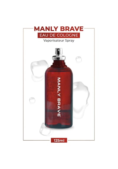 Manly Brave Erkek Parfüm EDC 6 x 125 ML