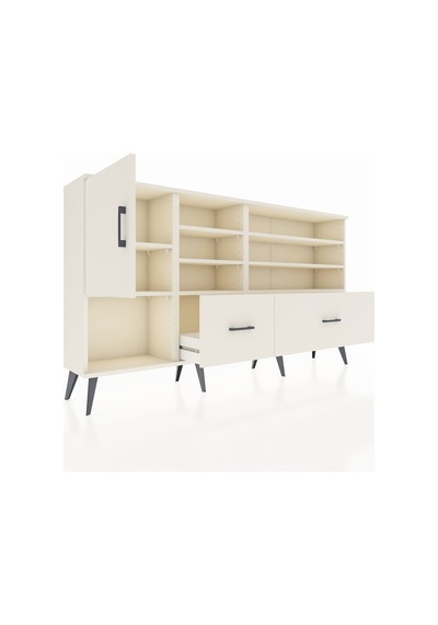 Arges Konsol 8 Raflı 2 Çekmeceli Tek Kapaklı 176x30x99 Aytaşı-aytaşı Aytası - Aytası Arges Konsol 8 Raflı 2 Çekmeceli Tek Kapaklı 176x30x99 Aytaşı-aytaşı Aytası - Aytası