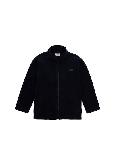 U.S. Polo Assn. Erkek Çocuk Lacivert Fermuarlı Polar Sweatshirt 50293545-VR033