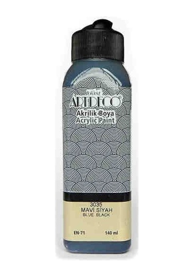 Artdeco Akrilik Boya 140 Ml. 3035 Mavi-Siyah