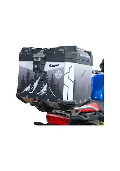 Gp Kompozit Dsn05 Universal 37 Lt Desenli Alüminyum Motosiklet Çantası Diğer