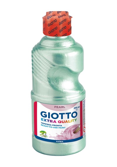 Giotto Pearl Paint Tempera Guaj Boya 250 Ml. Inci Yeşil İnci Yeşil