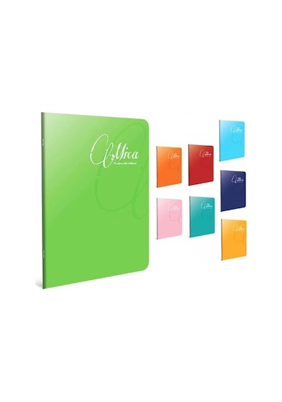 Gıpta Mica 40 Yaprak A5 Pp Çizgili Defter - 2 Adet Çok Renkli
