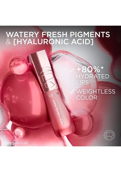 L'oreal Cosmetics Hyaluron Lip Tint - 640 Tea Time Çok Renkli