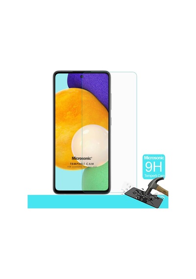 Microsonic Samsung Galaxy Uyumlu A53 5g Tempered Glass Cam Ekran Koruyucu