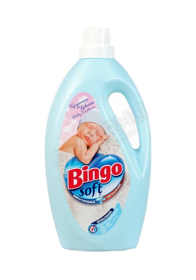 4 Adet Bingo Soft Kuzumun Kokusu Yumuşatıcı 3 Lt Tekli