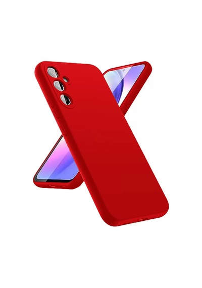 Newface Samsung Galaxy A24 4g Kılıf First Silikon - Kırmızı