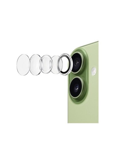 Buff İphone 17 / 16 / 16 Plus Air Fit Şeffaf Kamera Lens Koruyucu