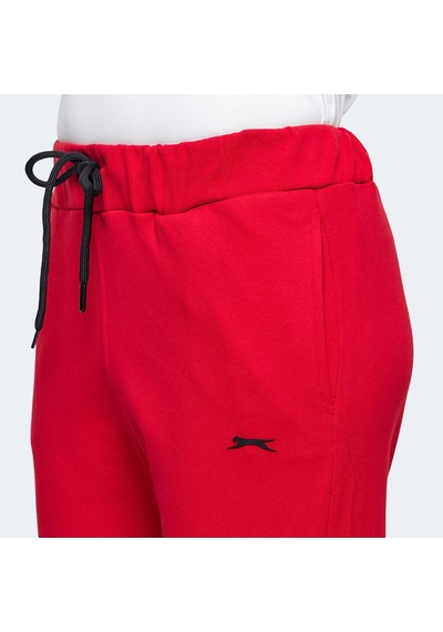 Slazenger VETERAN RBN Kadın Cepli Kırmızı Eşofman Altı