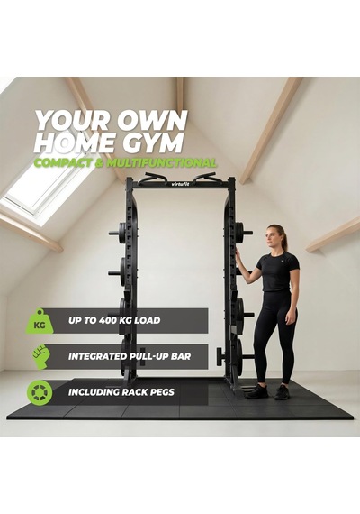 Hr100 Half Rack Squat Rack Kuvvet İstasyonu