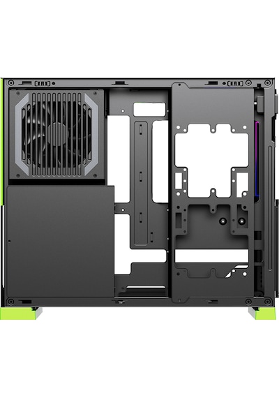 Dragos Prizma 5x Argb Fan Type-c 1000w 80+ Bronze Pcıe 5.1 Atx 3.0 Atx Mid Tower Kasa Yeşil