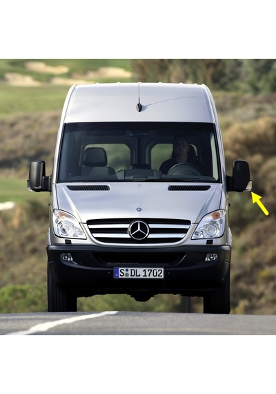 Mercedes Sprinter 07-16 Sol Dış Ayna Üst Camı Isıtmalı A0028111533