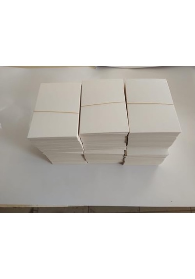 5x8 Cm Boş Kartvizit, Not Kartı, Kelime Kartı, 300 Gr Amerikan Bristol, 100 Adet