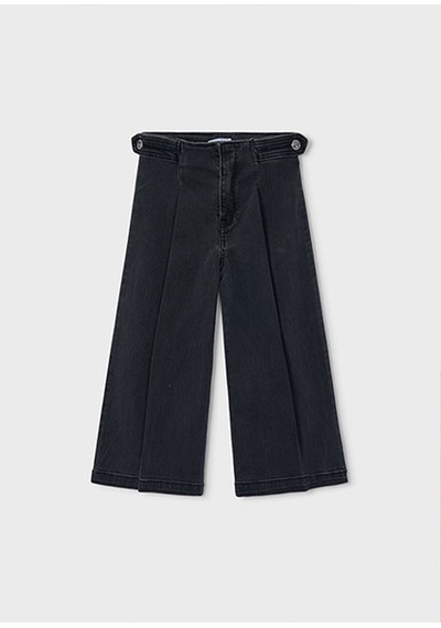 Mayoral Kış Sezon Kız Çocuk Pantolon Bol Denim Pantolon - Siyah