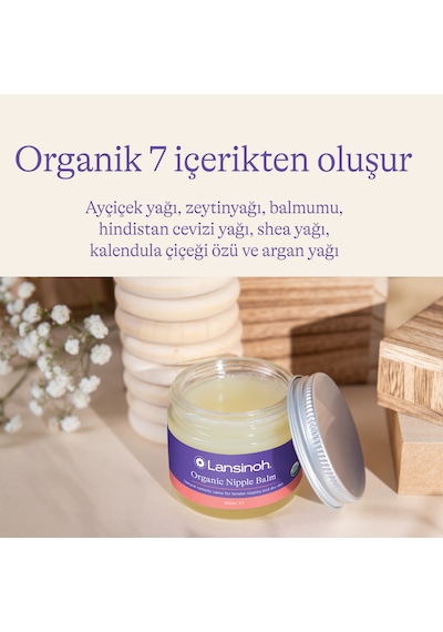 Lansinoh Organik Göğüs Ucu Balmı 60 ML