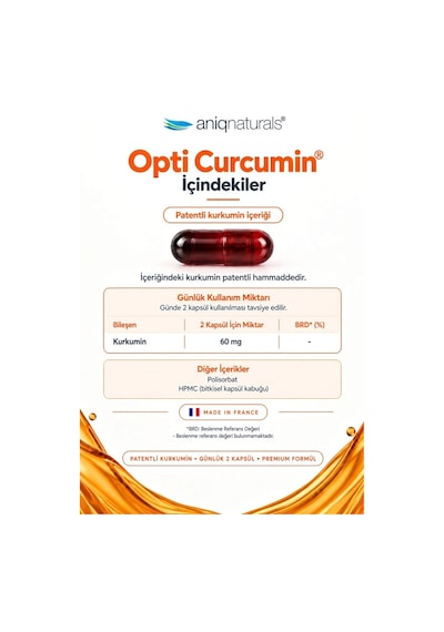 Aniqnaturals Curcumin (150 Licaps)