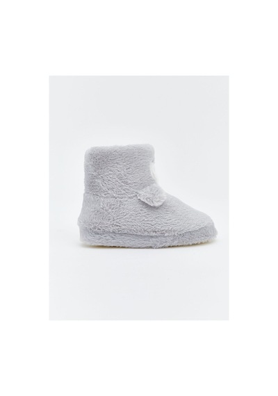 Lc Waikiki Alıta Cıty Farkıyla Lcw Steps Gri Kız Bebek Panduf Gri - 924186031 Gri
