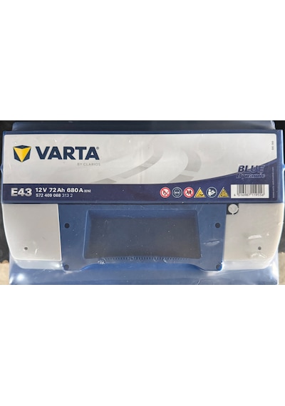 Varta / 72 Amper Akü 2025 Tarihli