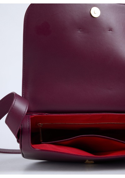 Lancel Bordo Kadın Deri Çapraz Çanta A1371926tu