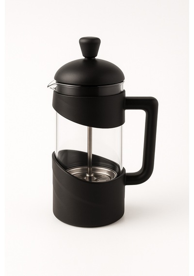 Prag - French Press Siyah 350ml Siyah