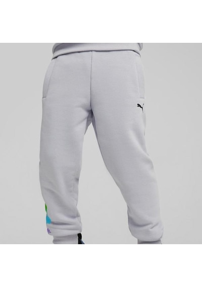 Puma Puma X Trolls Erkek Çocuk Gri Eşofman Altı Gri