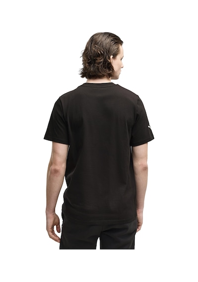 Puma Ferrari Colored Shield Erkek Siyah Günlük Stil T-shirt 63700301