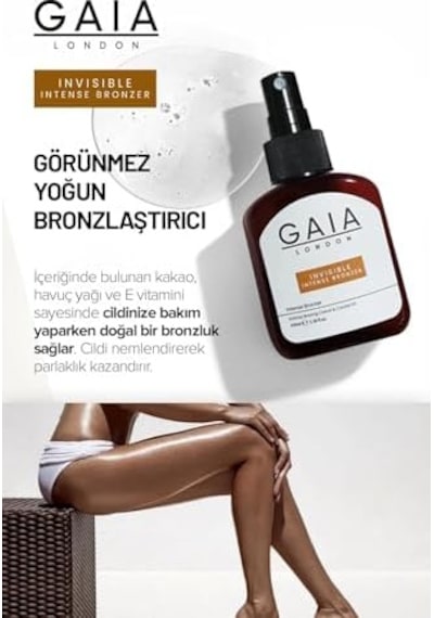 Invisible Intense Bronzer Ton Eşitleyici Yüksek Koruma Güneş Yağı 100 Ml