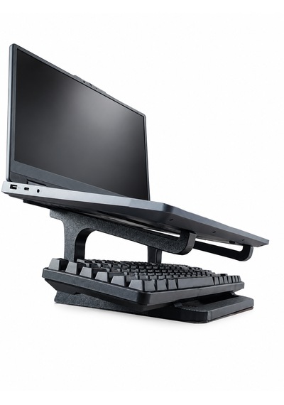 3d Baskı Petg Laptop Standı Yükseltici Bilgisayar Standı Klavye Altı Organizer