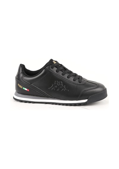 Kadın Spor Ayakkabı Siyah Klasik Retro Bağcıklı Günlük Sneaker Kappa-2072