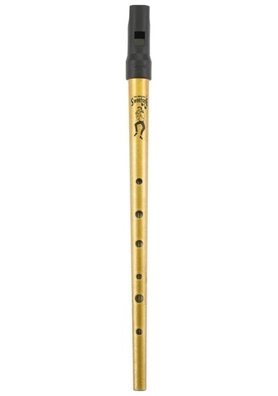Clarke Sweetone Altın Sarı , Kılıflı İrlanda Flütü -tinwhistle C