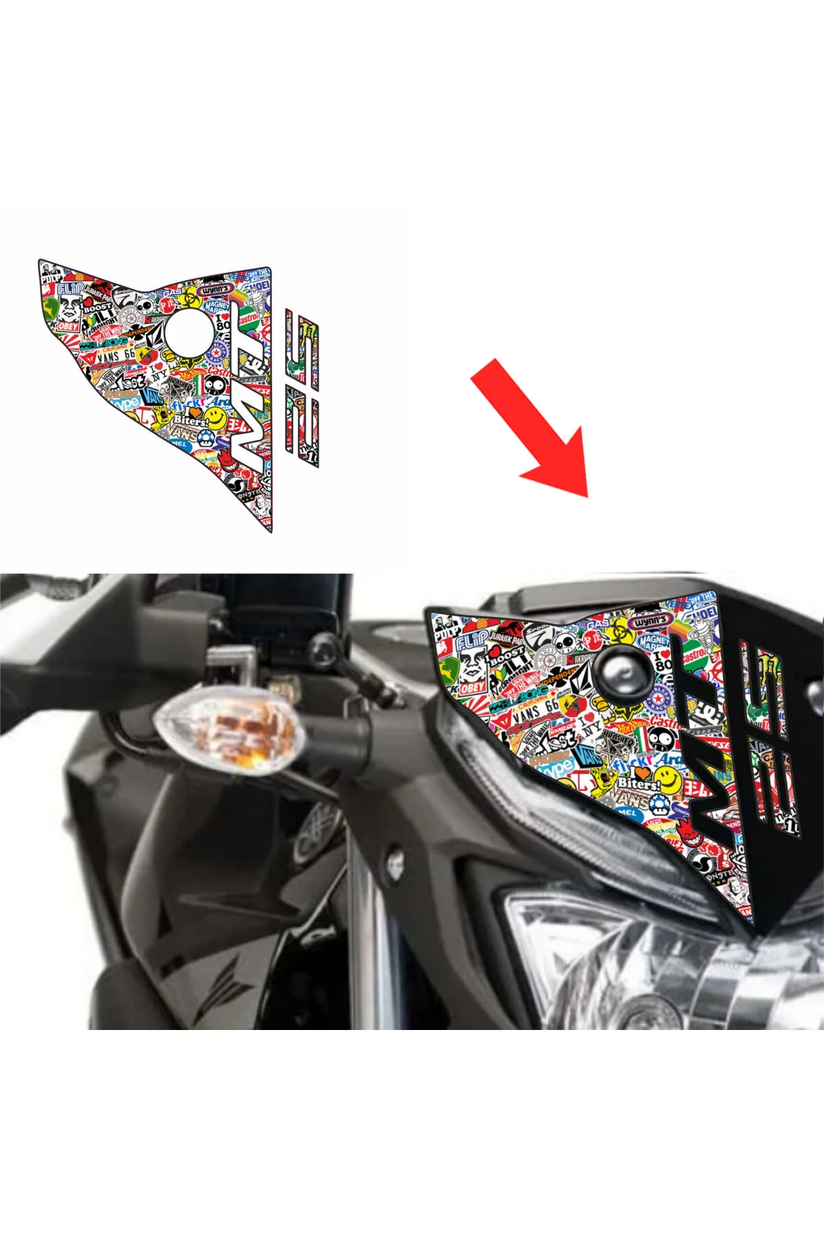 Mt25 Stickerbomb Öncam Sticker