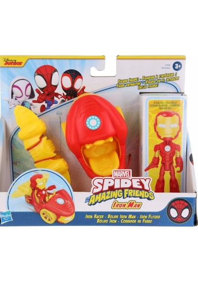 Spidey And His Amazing Friends Araç Ve Figür Iron Man F7458