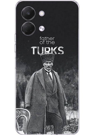 Tecno Spark Go 3 Uyumlu Atatürk'ün Mirası Baskılı Silikon Kılıf Renkli