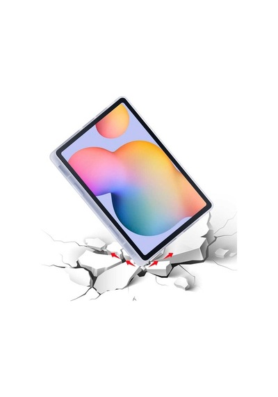 Galaxy Uyumlu Tab S6 Lite P610 Kılıf Zore Tri Folding Smart With Pen Sta