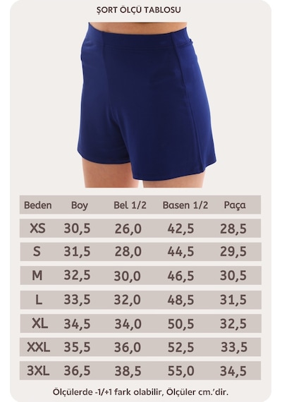 Penyebizden Extra Yumuşak Viskon Şort Home&beach-lacivert-lacivert Lacivert
